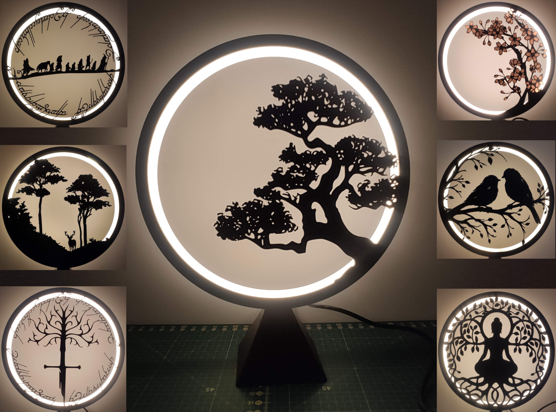 Desk Ring Lamp