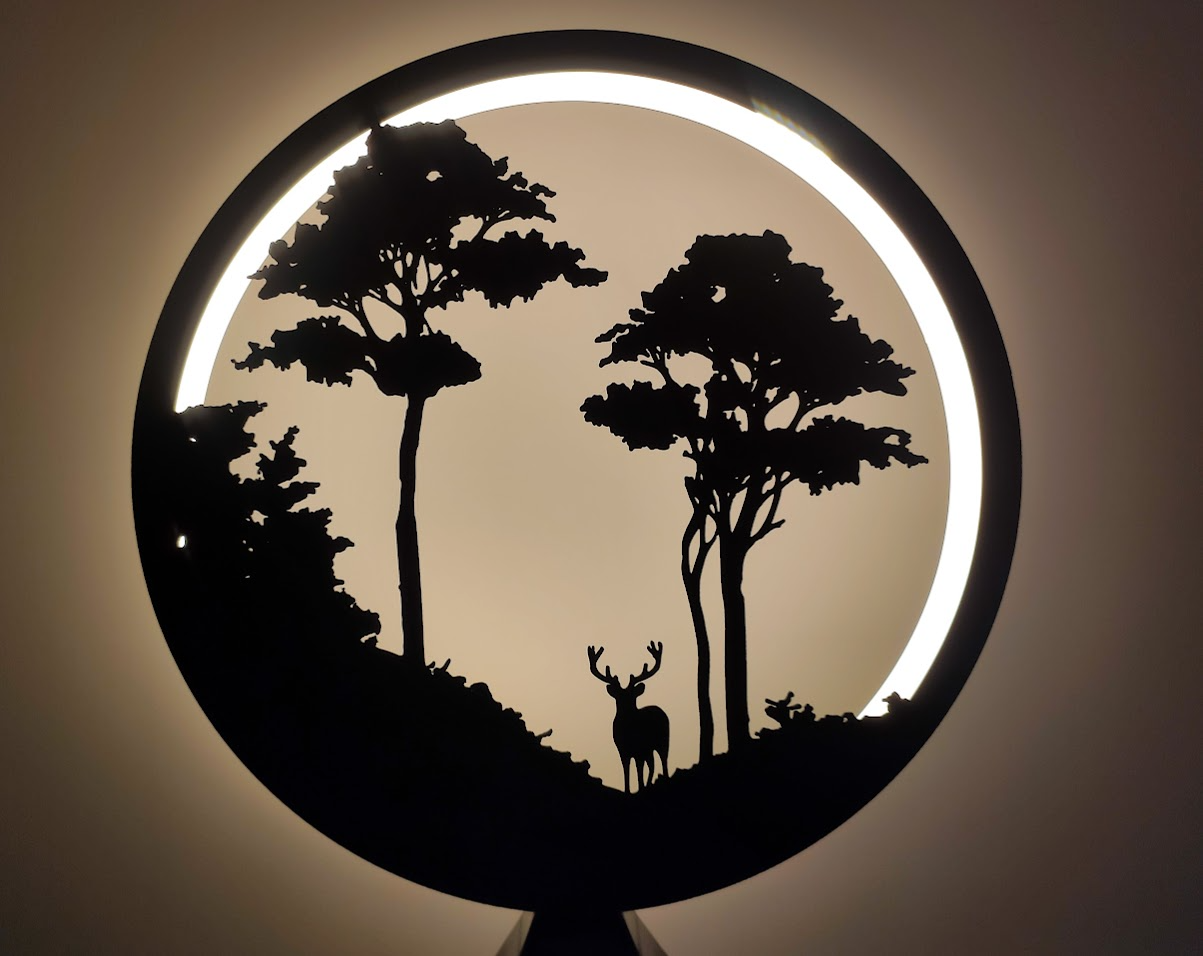 Desk Ring Lamp