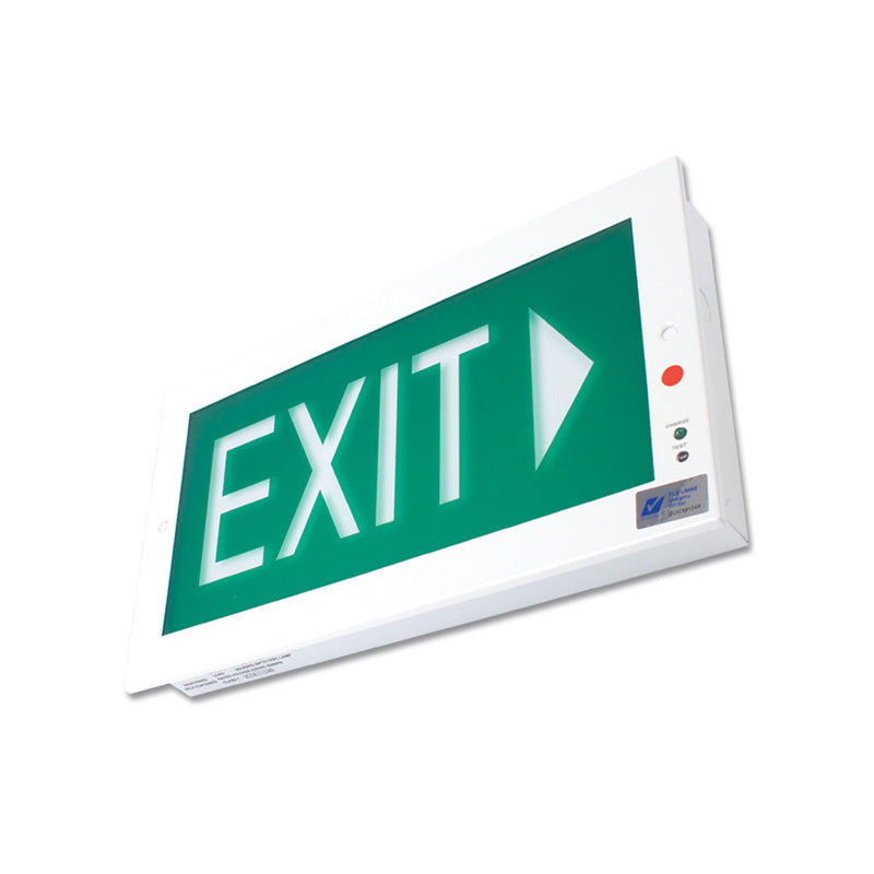Boxster Box Emergency Exit Sign (Recess)