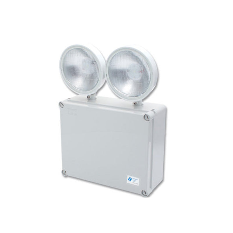 Twin Lamp Emergency Twin Light (Weatherproof)